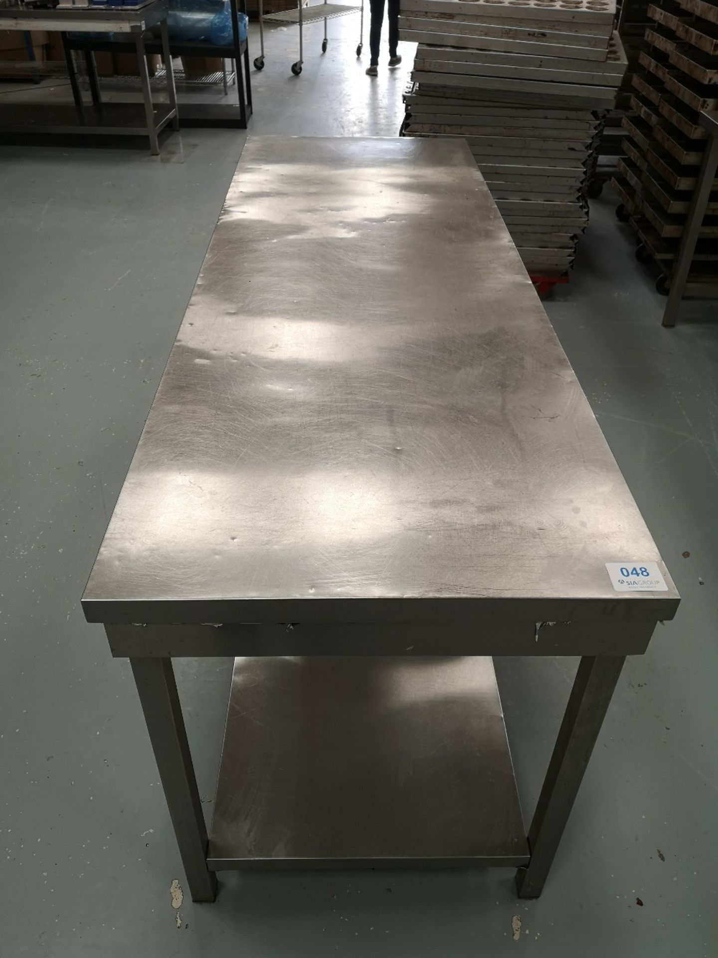 Stainless Steel Two Tier Preparation Table - Image 2 of 2