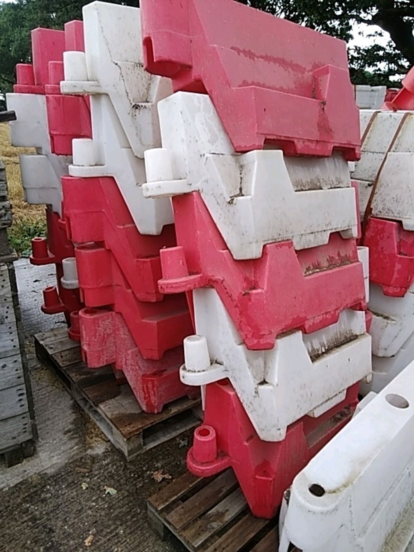 (70) Small Water/Sand Filled Safety Barriers - Image 3 of 5