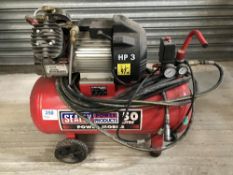 Sealey 50 litre compressor Model VDC/50 CM3