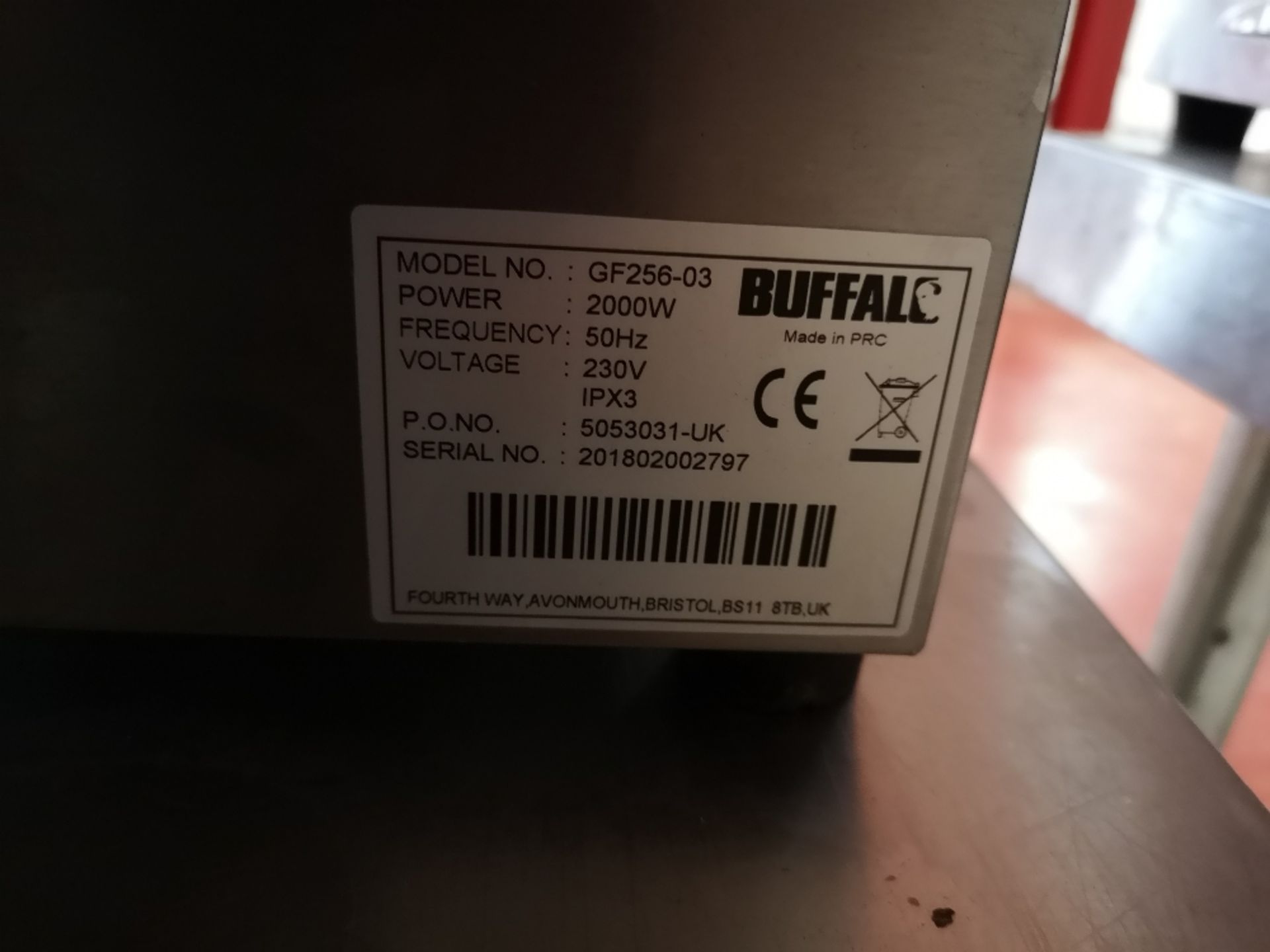 Buffalo GF256-03 Waffle Maker - Image 5 of 5