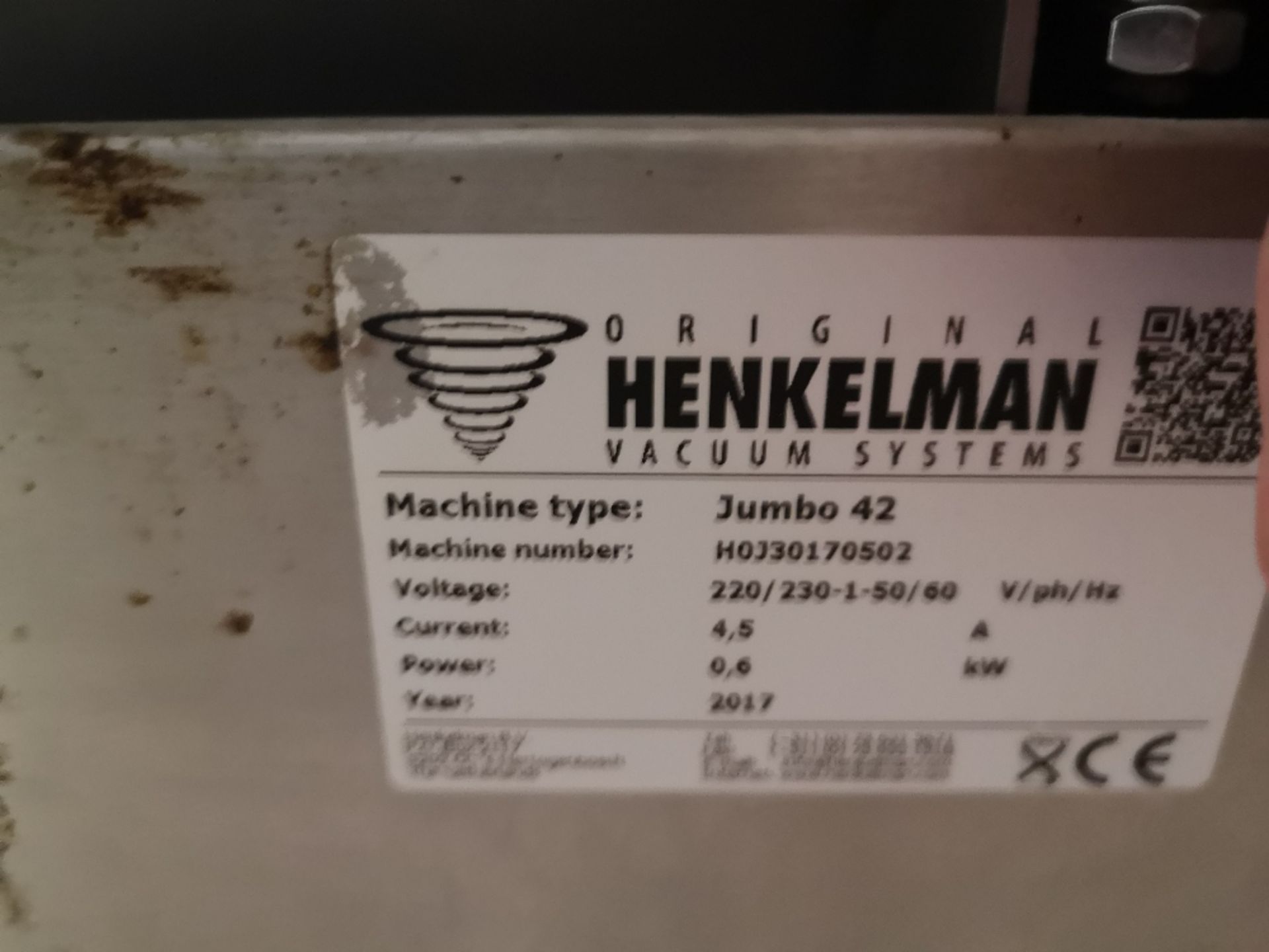 Henkelman Jumbo 42 Vacuum Pack Machine - Image 4 of 4