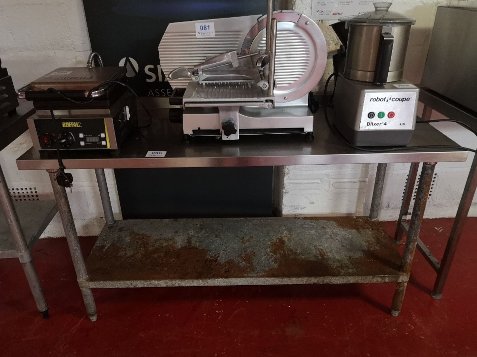 Stainless Steel Preparation Table