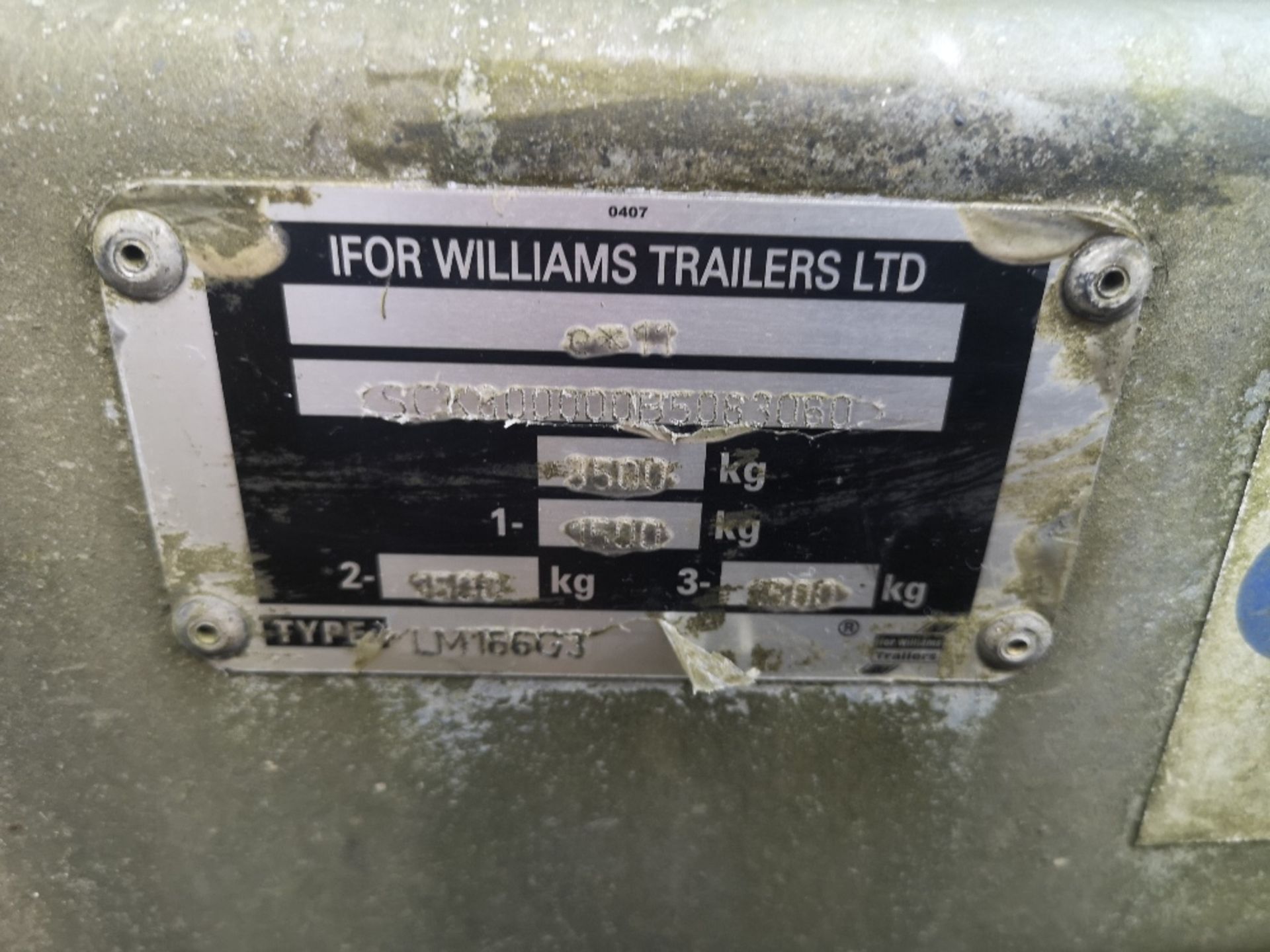 Ifor Williams 3 Axle Dropside Trailer Type: LM166G3 - Image 4 of 4