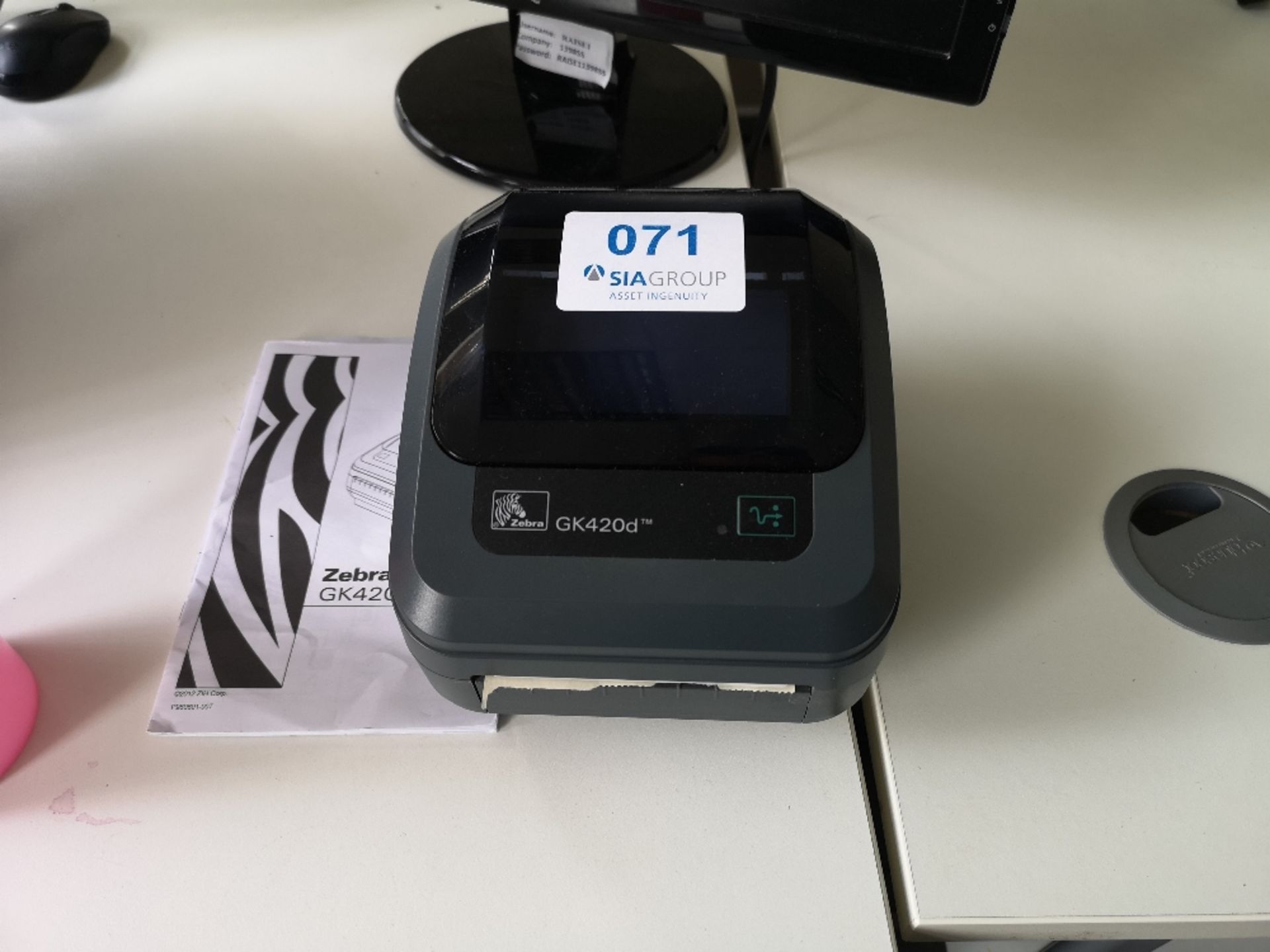 Zebra GK420d Thermal Label Printer