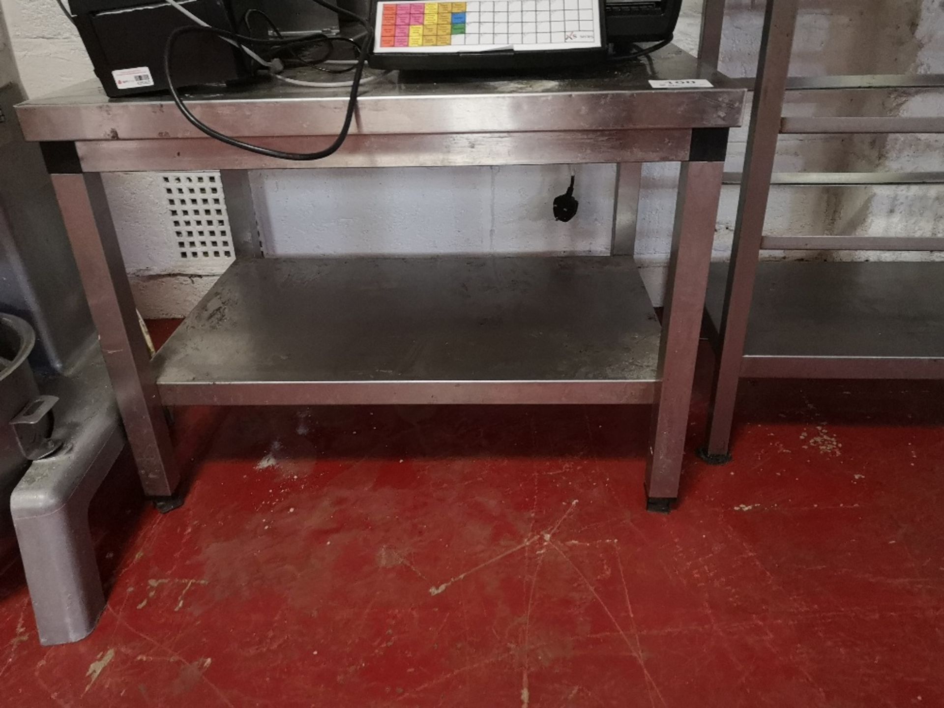 Stainless Steel Preparation Table - Image 3 of 3