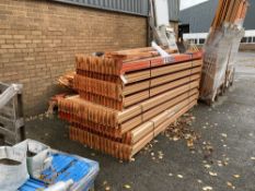 Quantity of boltless pallet wracking