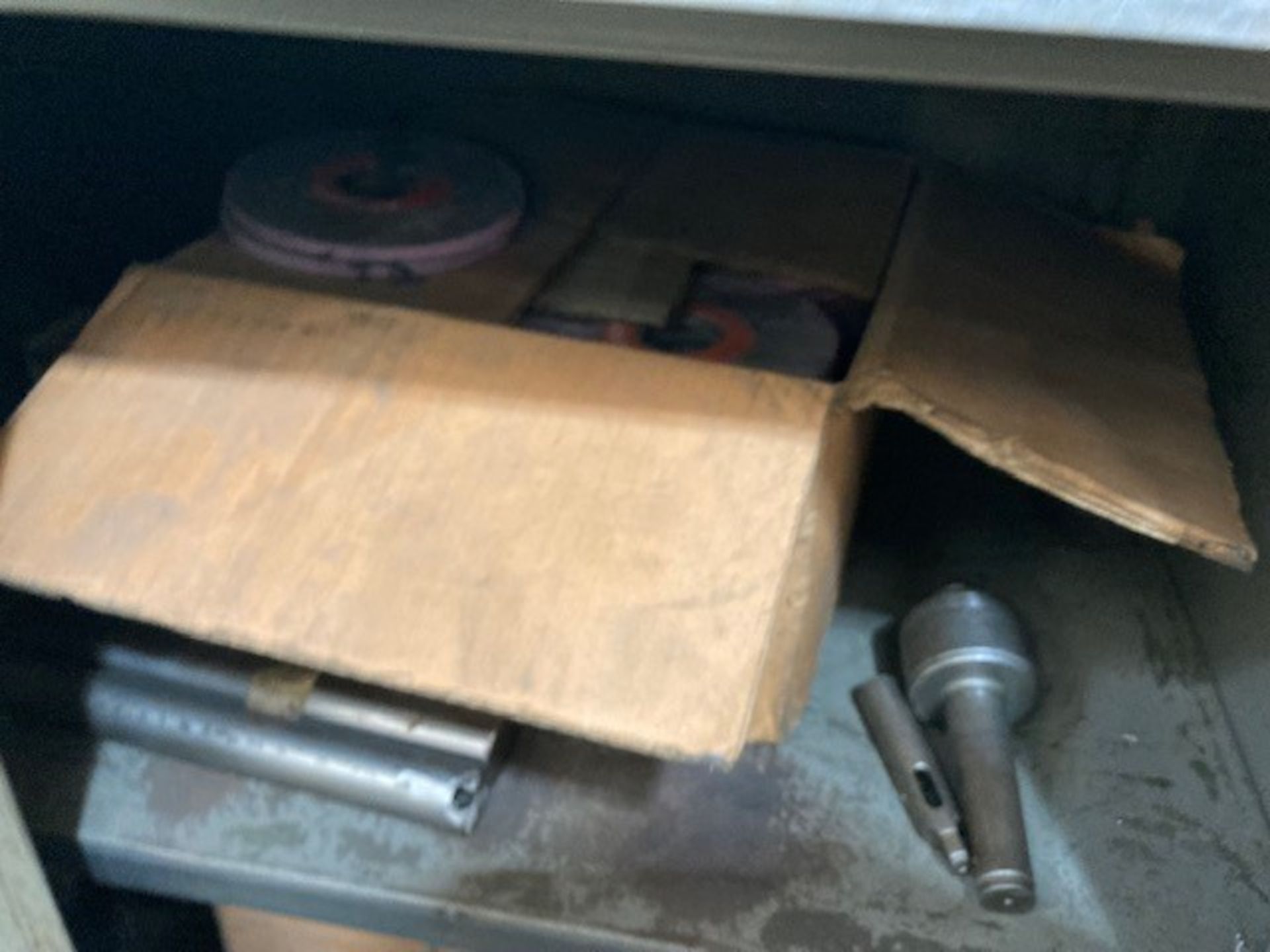 Steel Cabinet & Contents - Image 2 of 4