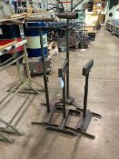 (4) Various Size Roller Stands