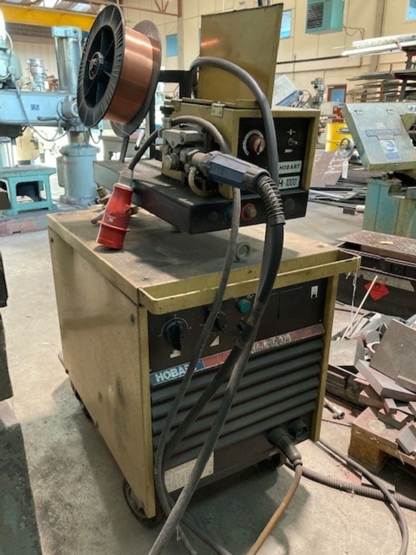 Hobart Beta-MIG 320 Mig Welder with Hobart H-1000 Attachment - Image 3 of 5