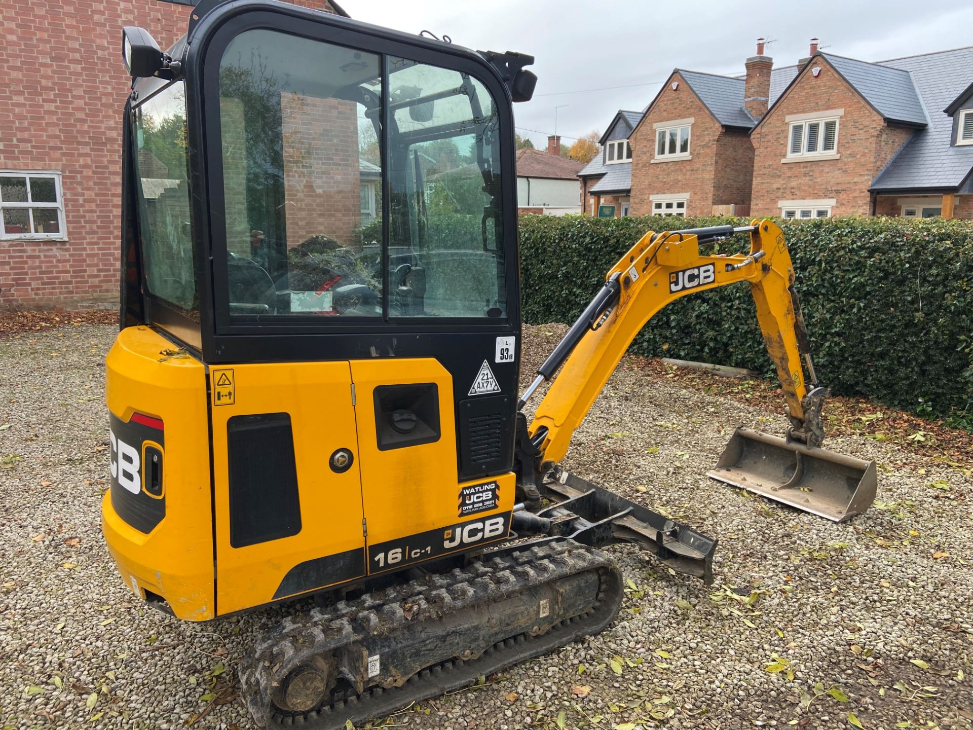 JCB 16C-1 1.6T Tracked Mini Digger Excavator - Image 3 of 7