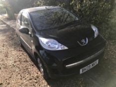 Peugeot 107 Urban 1.0 3 Door Hatchback 5 Speed Manual, Registration No. BK09 MKV