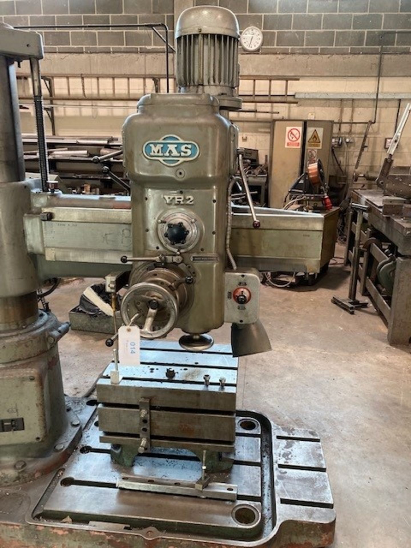 Mas VR2 Radial Drilling Machine - Image 2 of 5