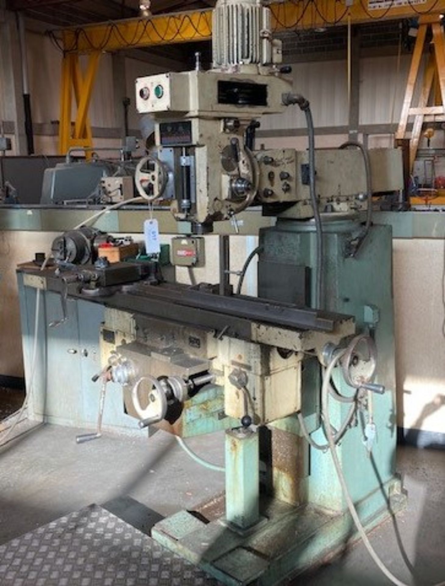 Tos Kurim Finesa FNK 25 Universal Vertical Milling Machine - Image 2 of 6