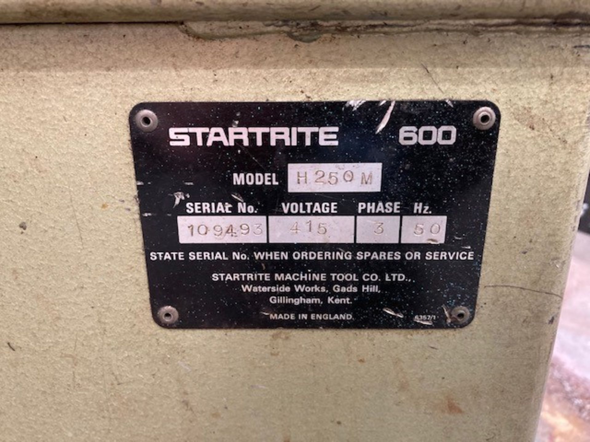 Startrite H250M Horizonal Bandsaw - Image 4 of 5