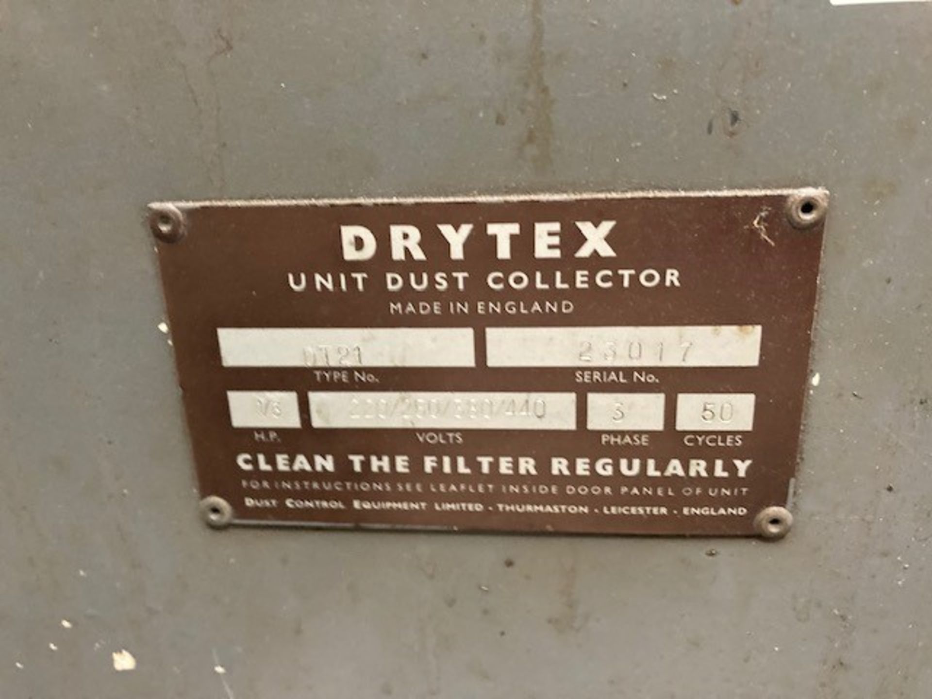 Creed & Co. Cylindrical Grinder with Drytex DT21 Dust Extractor - Image 5 of 5