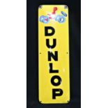 Original Dunlop Enamelled Steel Sign