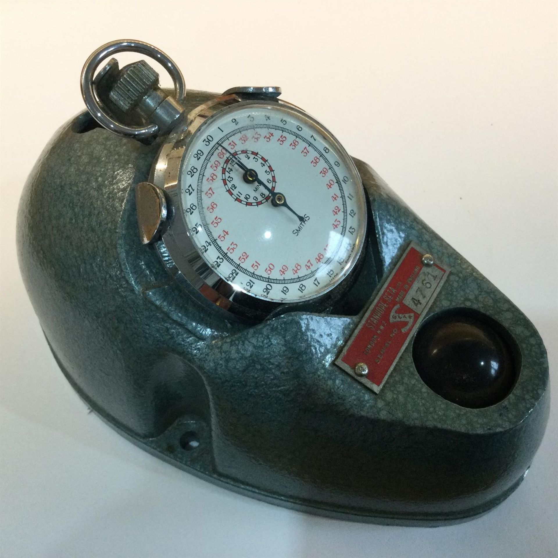 A rare Stanhope-Seta dashboard-mounted watch holder - Image 2 of 5