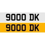Registration Number 9000 DK