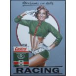 Castrol Pin Up Girl by Tony Upson