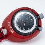 Omega Stopwatch c.1969 split-seconds with desirable case mount