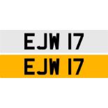 Registration Nmber EJW 17