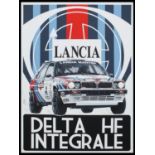 Lancia Delta Integrale by Tony Upson
