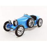 A superb 1/12-scale diecast metal Bugatti Type 35 static model