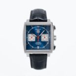 2015 Tag Heuer Monaco Blue ‘Steve McQueen’ complete with Box and Paperwork