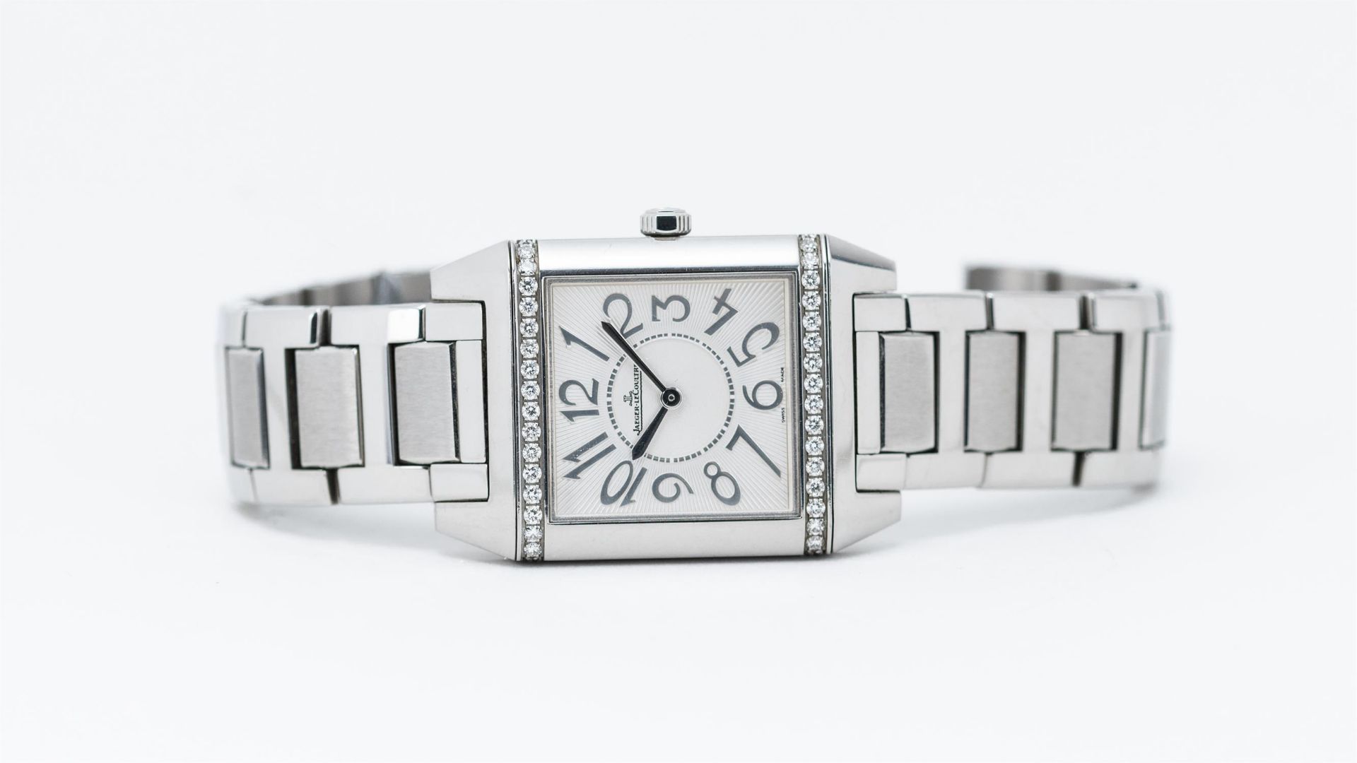 Jaeger le Coultre Reverso Squadra Diamond 2014 complete with box and paperwork - Image 3 of 4