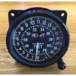 A Rare, Original Altimeter from a WWII Supermarine Spitfire