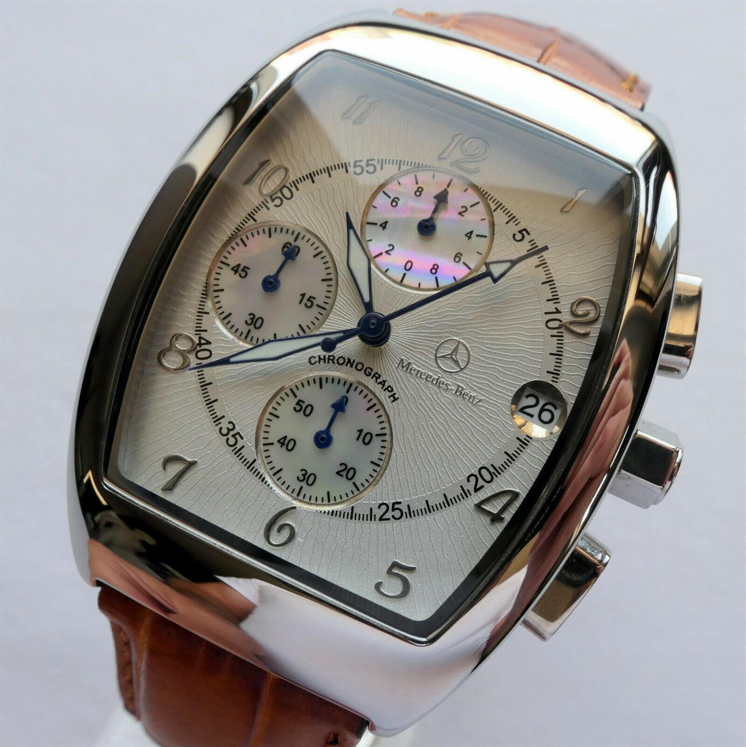 A Superb Mercedes-Benz Art-Deco Style Gentleman’s Chronograph Wristwatch - Image 7 of 9
