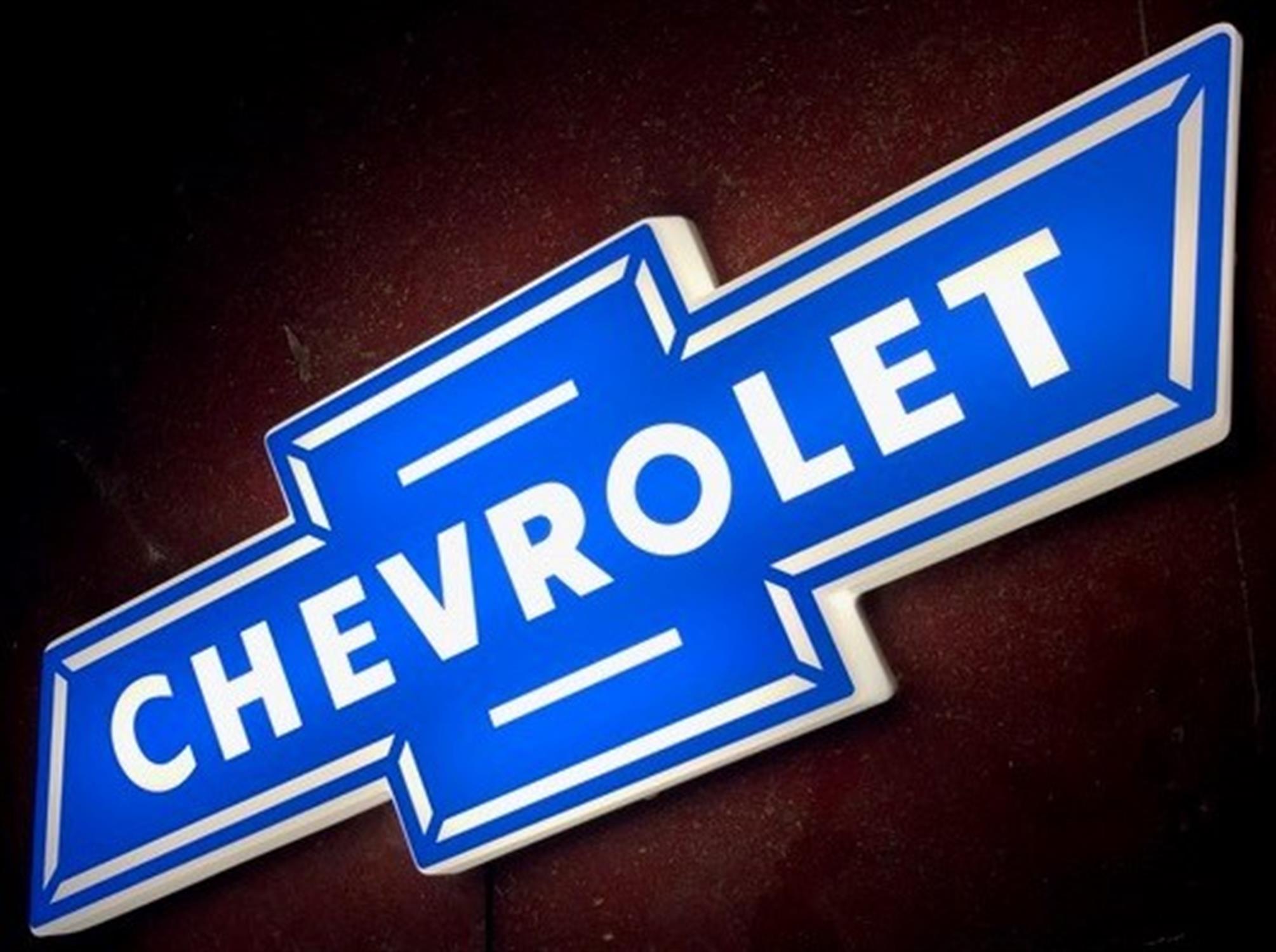 Chevrolet Illuminated Sign - Image 2 of 2