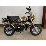 c1996 Honda Z50J ""Gold"" Limited Edition Monkey Bike