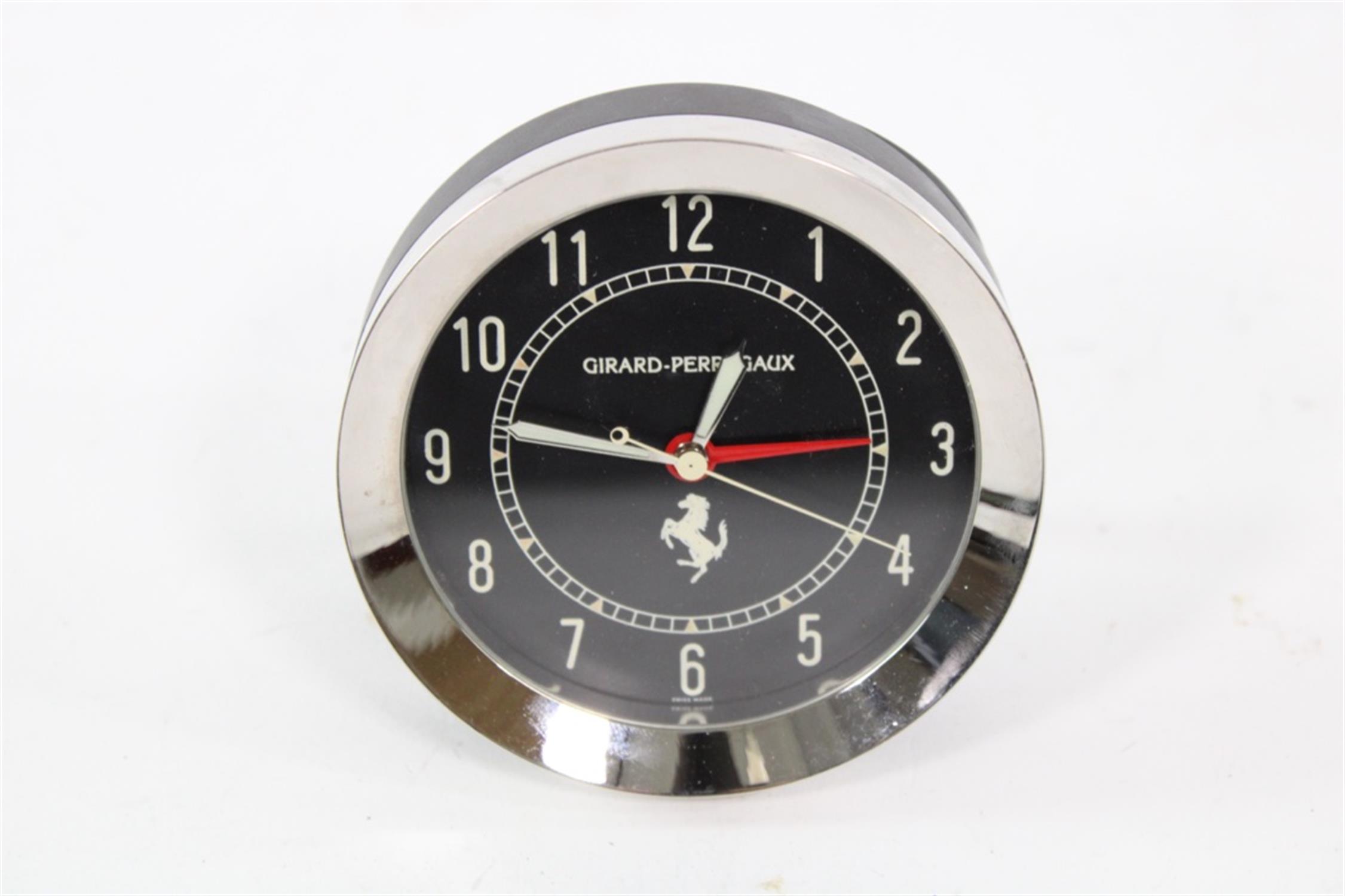 Ferrari Girard Perregaux Quartz Desk Clock, Swiss Made - Image 7 of 9