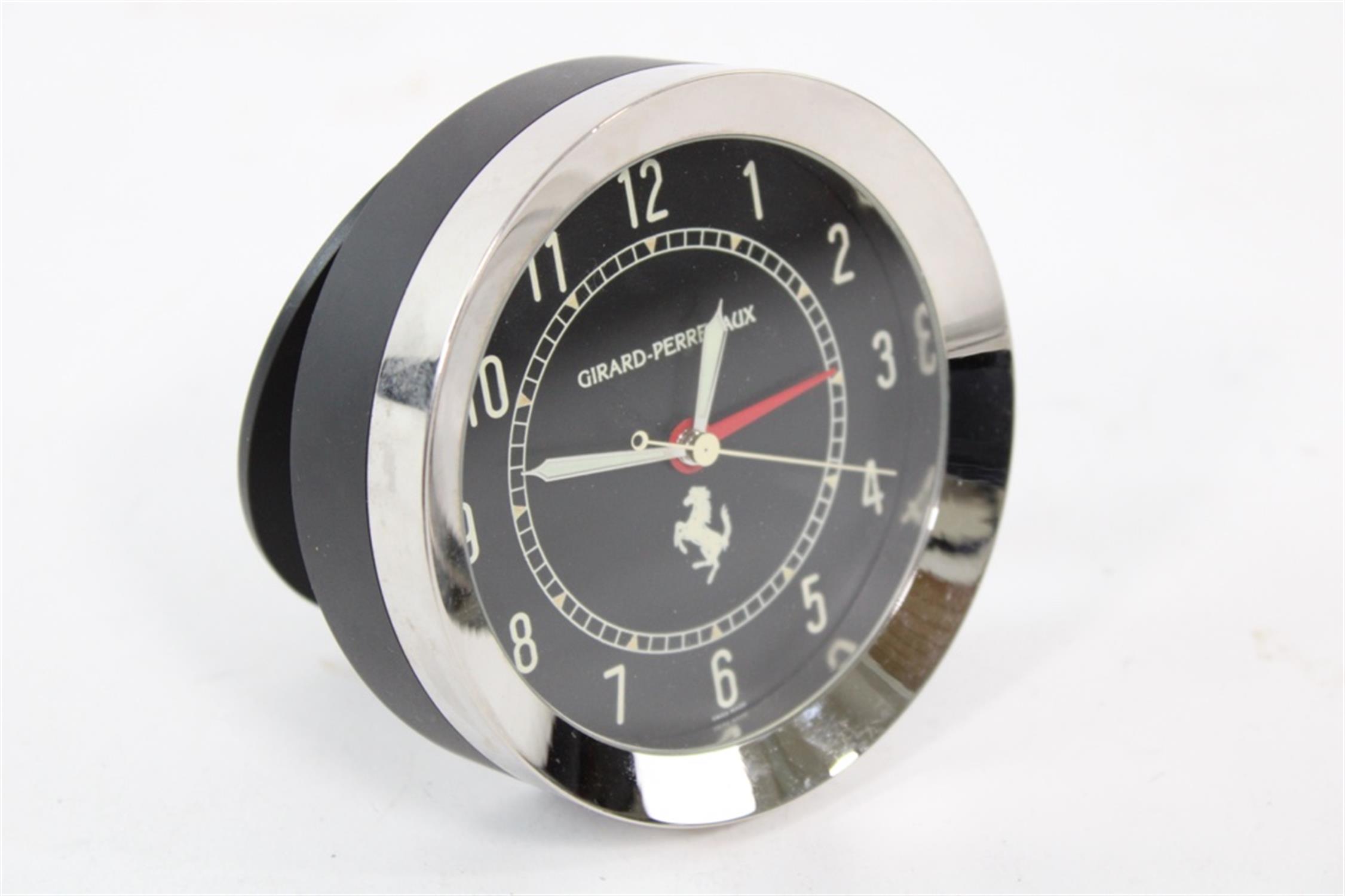 Ferrari Girard Perregaux Quartz Desk Clock, Swiss Made - Image 8 of 9