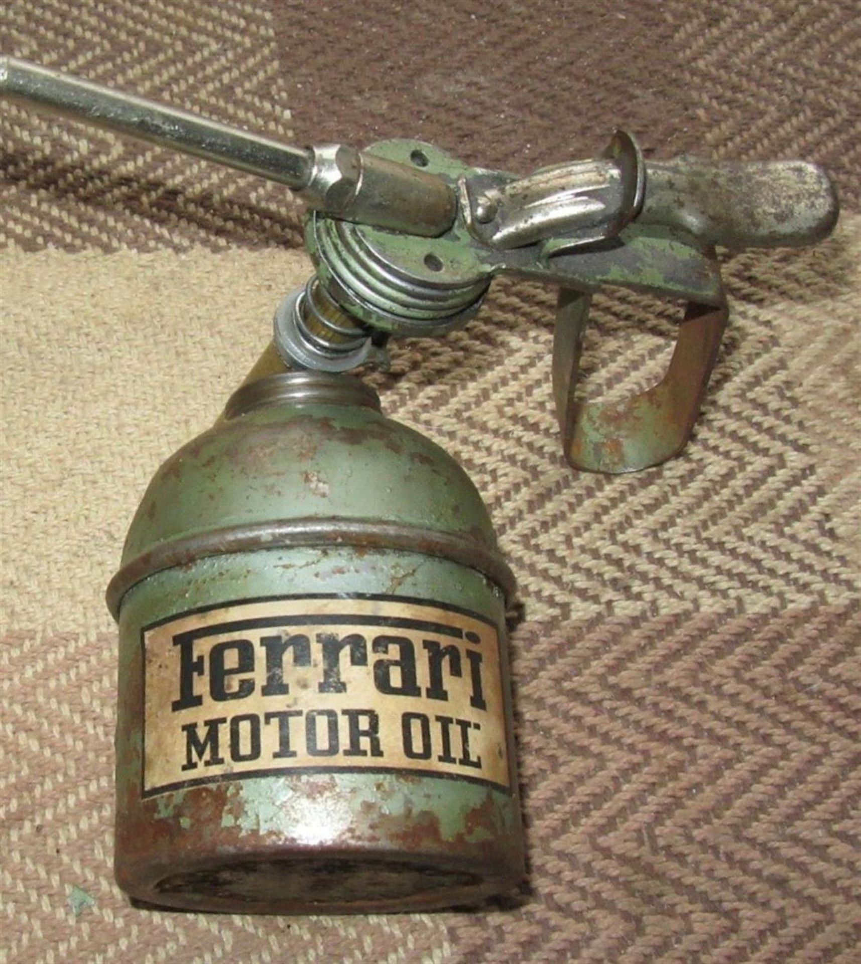 A Very Rare and Highly Sought-After Original Vintage Ferrari Oil Dispenser