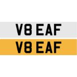 Registration Numbers V8 EAF and V12 EAF