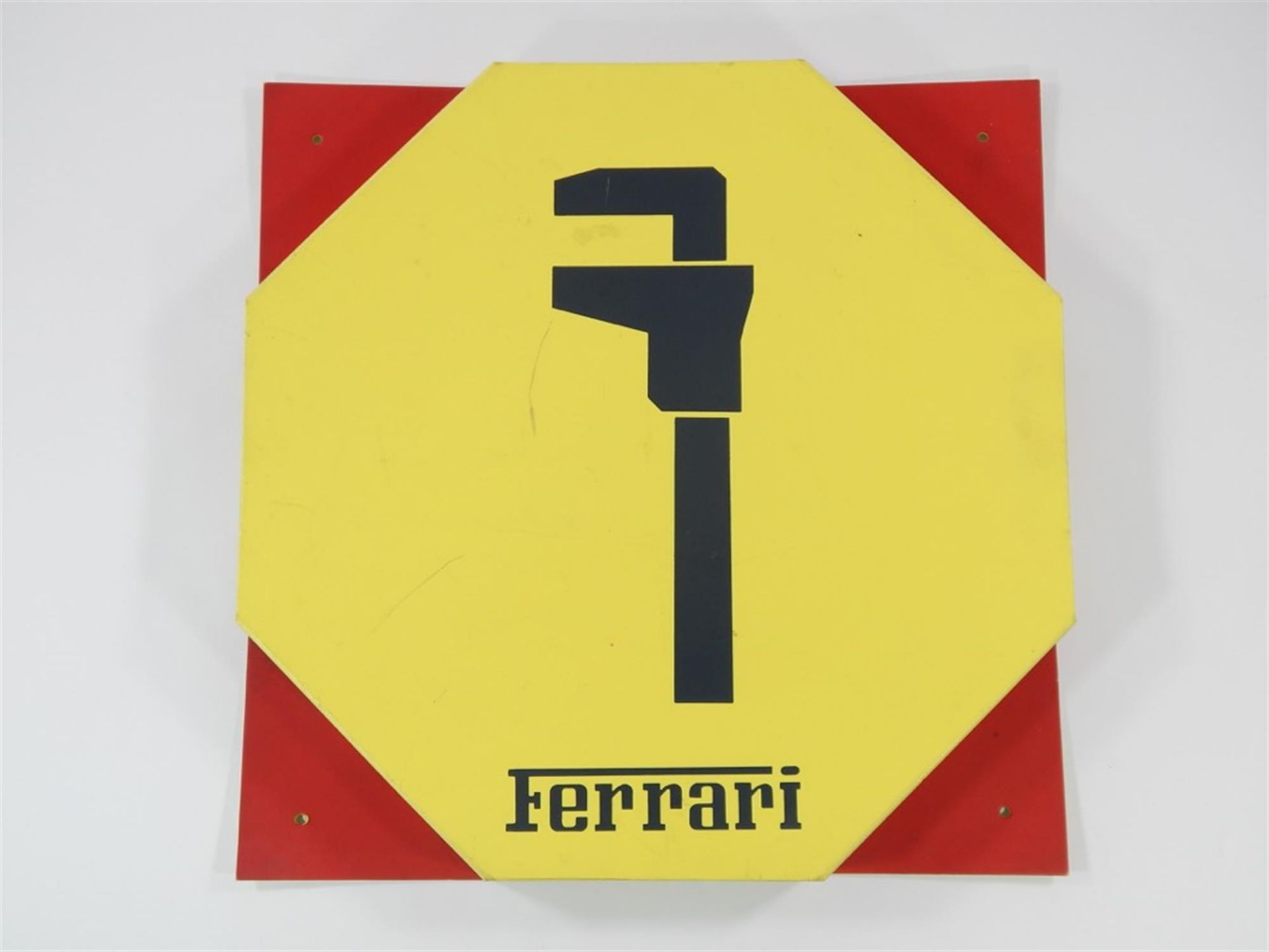 1980s Ferrari Wrench Dealership Sign - Image 3 of 8