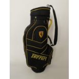 Brand New Golf Cart Bag with Ferrari Logo