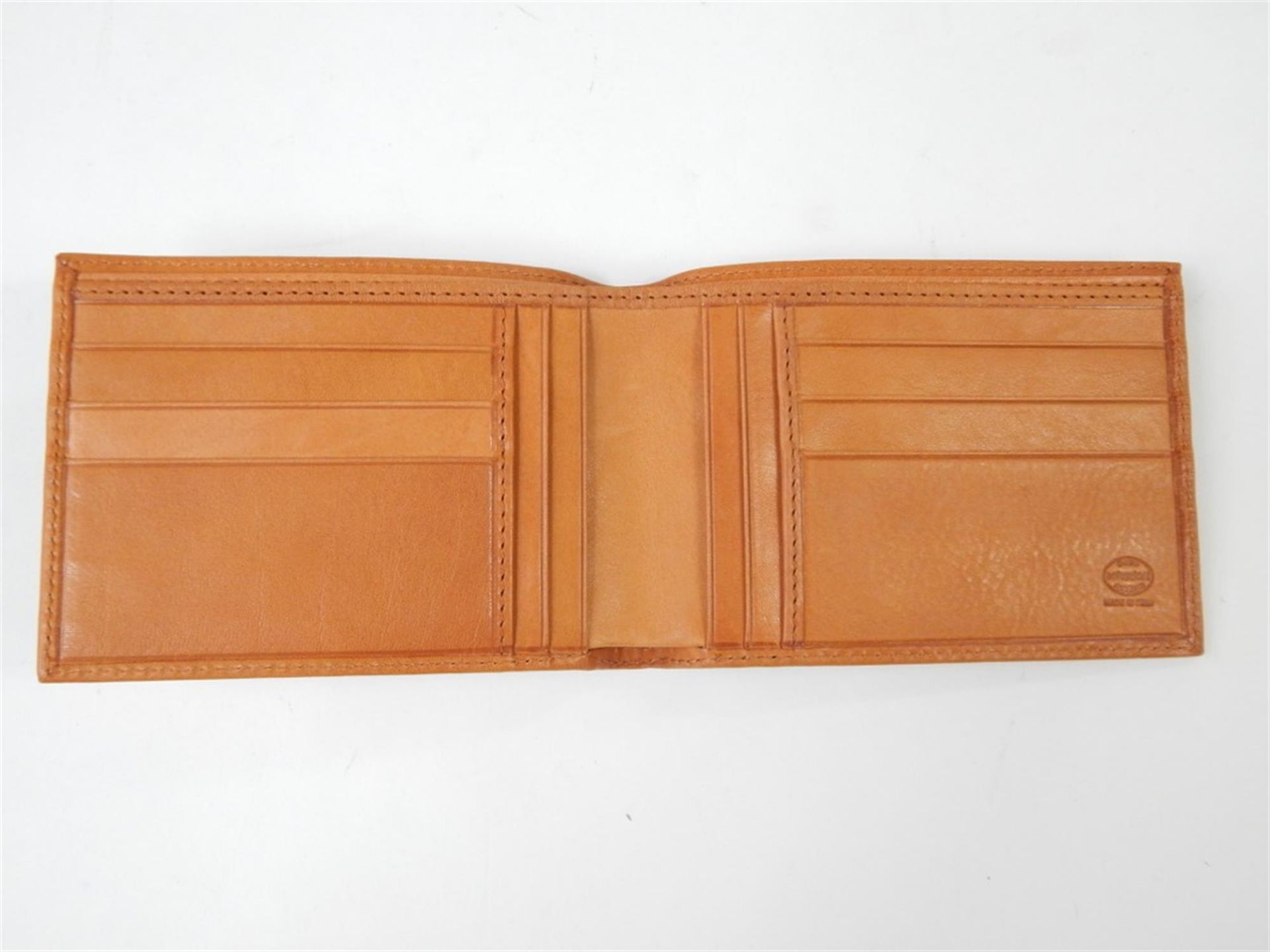 1980s Schedoni Leather Ferrari Bi-fold Credit Card Wallet - Image 3 of 8