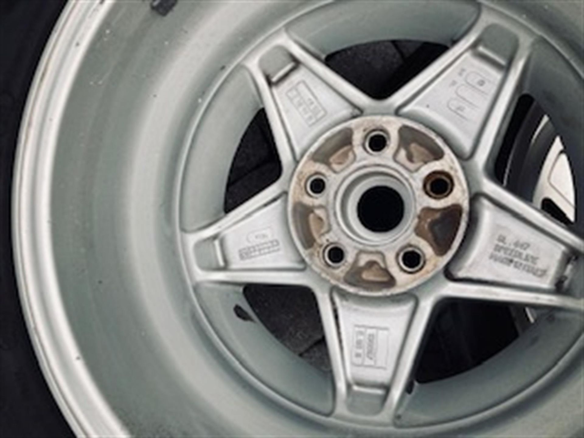 Set of 4 Original Ferrari Magnesium Alloy Wheels (16") - Image 5 of 9