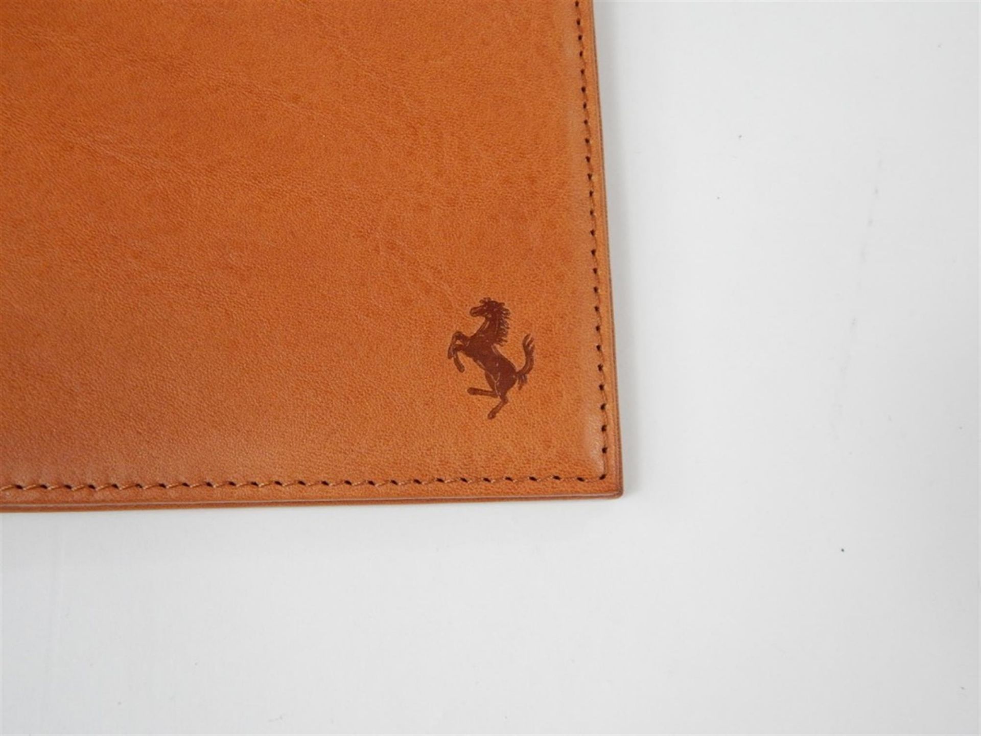 1980s Schedoni Leather Ferrari Bi-fold Credit Card Wallet - Image 5 of 8