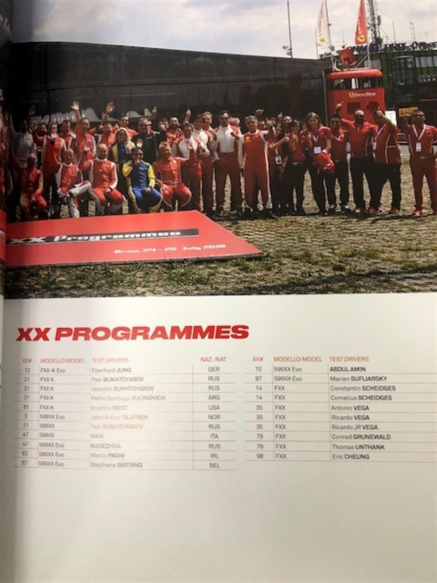 Book; Ferrari Racing Activities 2018 - Image 3 of 4