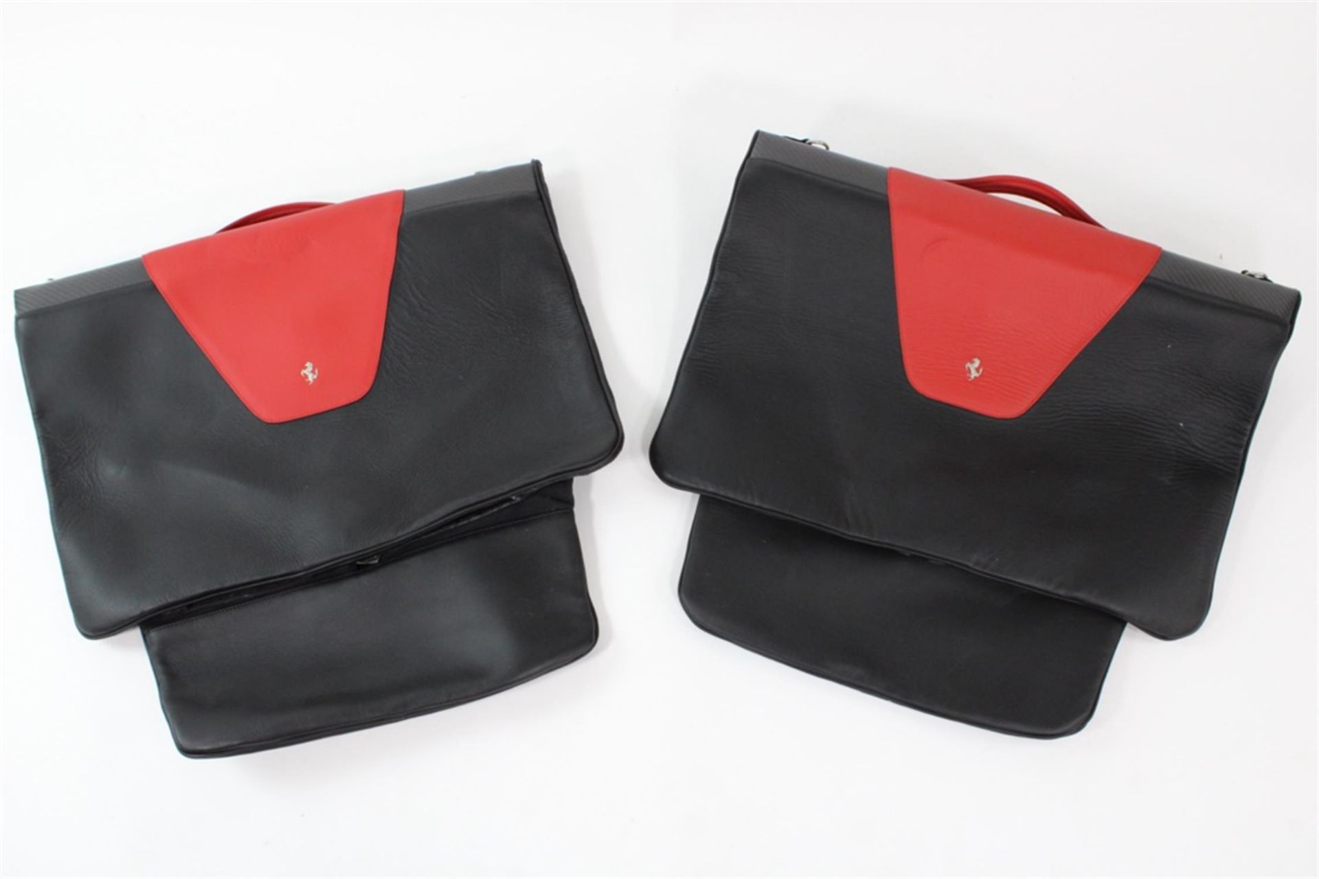 2002 - 2004 Ferrari Enzo Complete 3-Piece Poltrona Frau Luggage Set - Image 4 of 10