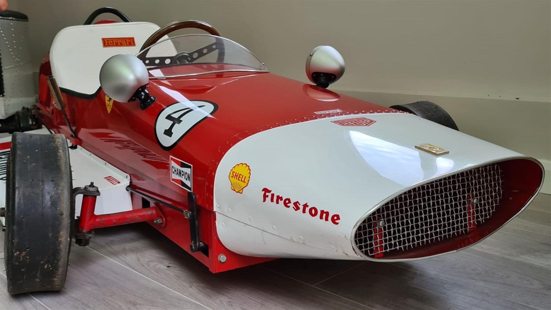 A Rare, Fully Restored, 1967 Barnard Formula 6 Race Car in Ferrari Livery - Image 2 of 10