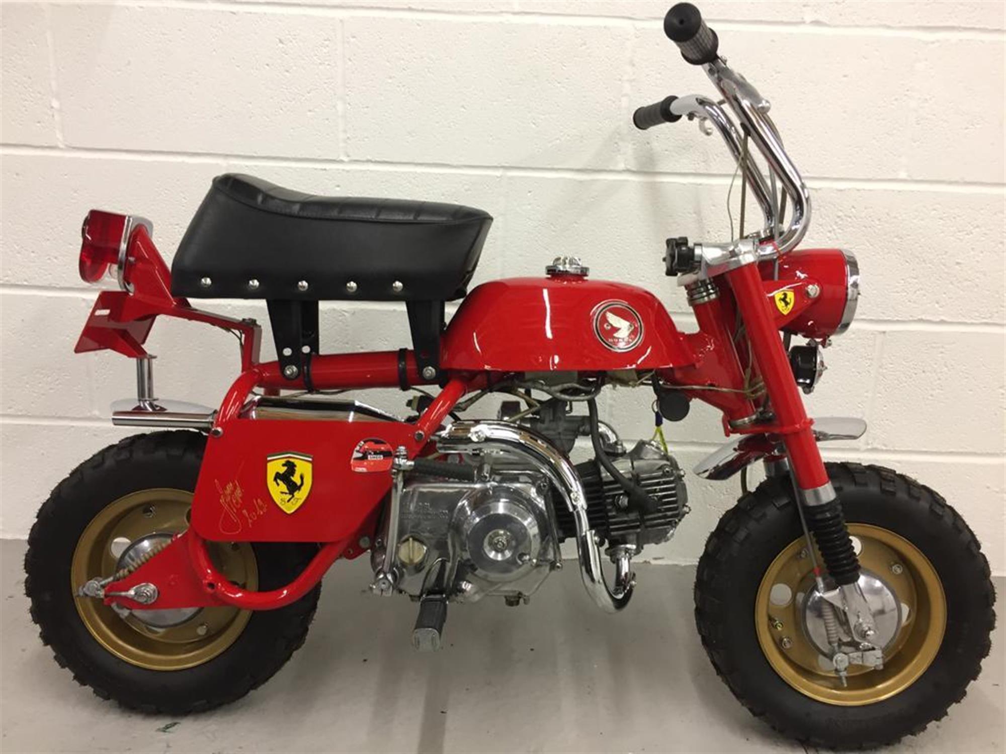 1969 Honda Z50A Ferrari Tribute Monkey Bike