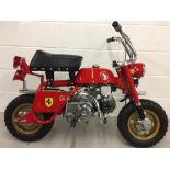 1969 Honda Z50A Ferrari Tribute Monkey Bike