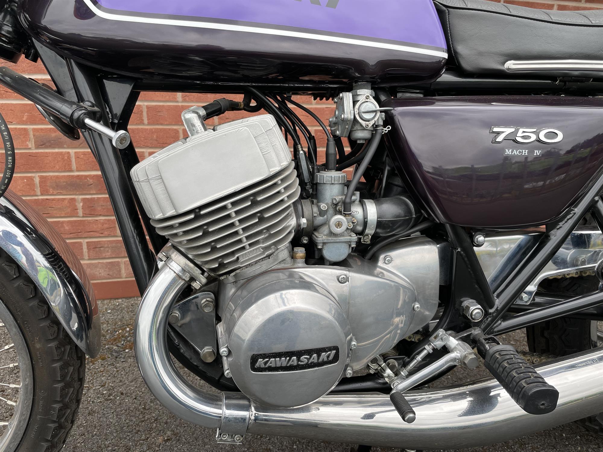 1974 Kawasaki H2B Mach IV 750 - Image 7 of 10