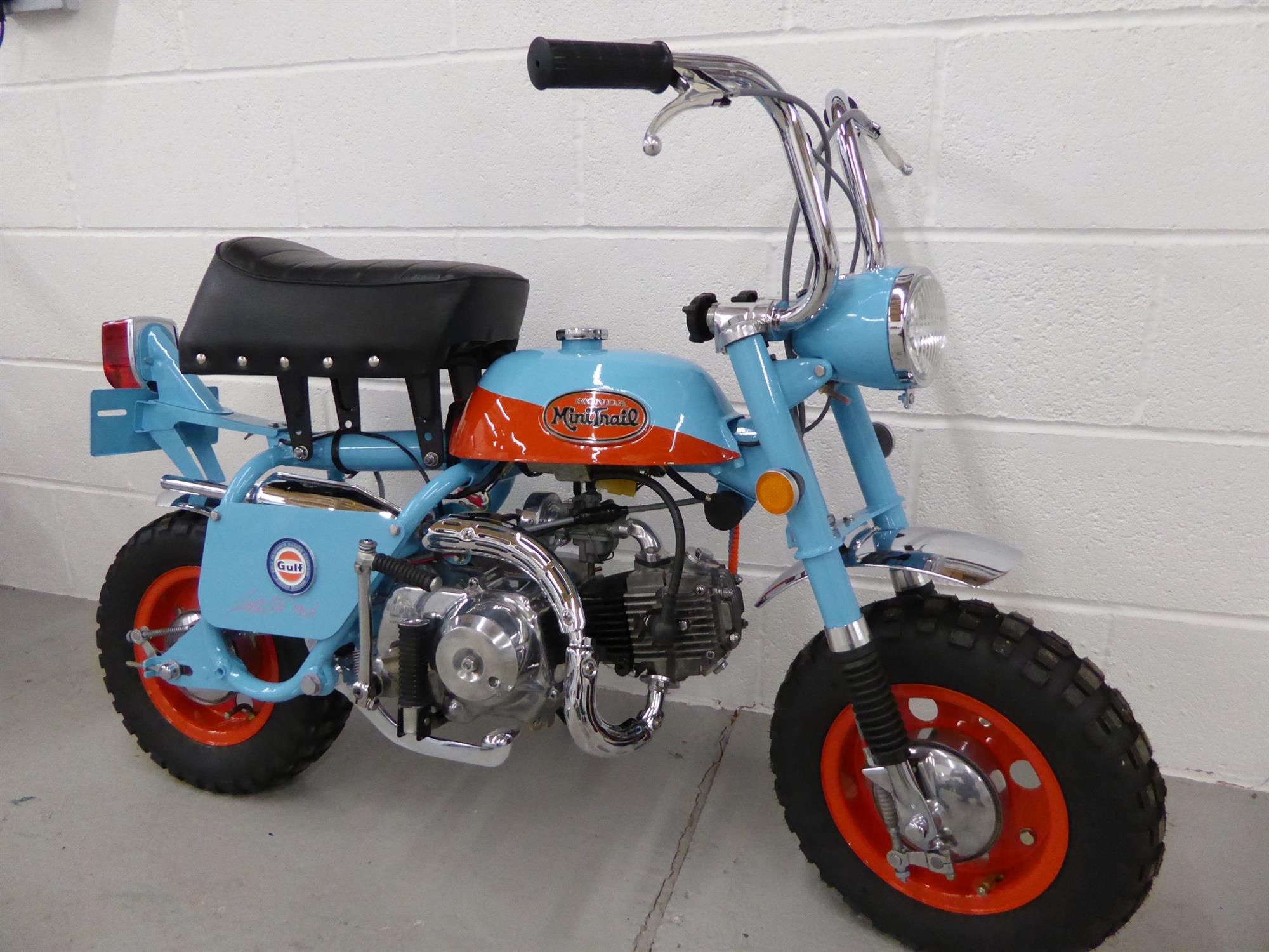 1969 Honda Z50A Gulf Racing Tribute Monkey Bike