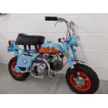 1969 Honda Z50A Gulf Racing Tribute Monkey Bike